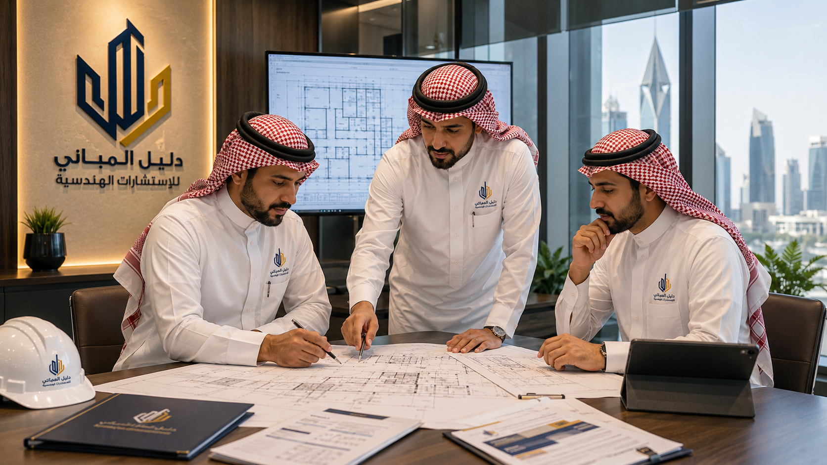 مراجعة مخططات هندسية